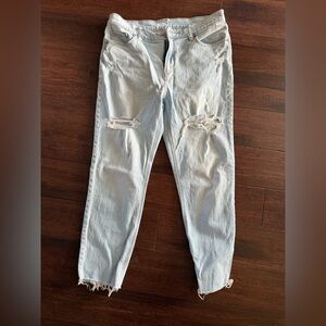 Old Navy Light Blue Boyfriend Jeans